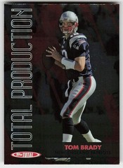 2007 Topps Total #TP6 Tom Brady (bottom corner) FOOTBALL Patriots