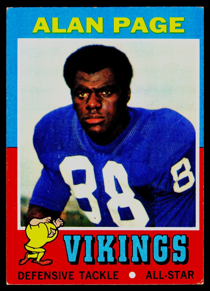 1971 Topps #71 Alan Page – ExMt