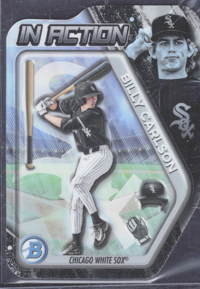 2025 Bowman Draft – Bowman in Action Billy Carlson #BIA-19