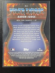 AARON JUDGE 2026 Bowman POWER CHORDS #PC-1 – New York Yankees Lot 12