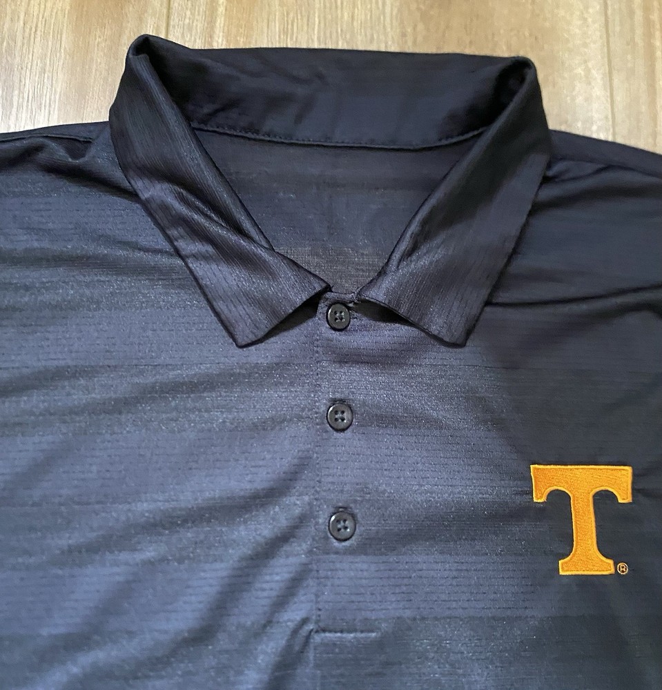 Tennessee Volunteers Antigua Black Dry Fit Polo Shirt Men’s 50” XL?