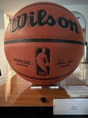 Artis Gilmore Signed Auto Wilson Basketball Spurs Bulls Celtics HOF COA READ