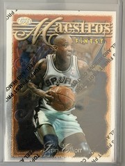 1996-97 Topps Finest – Uncommon Silver Sean Elliott #123
