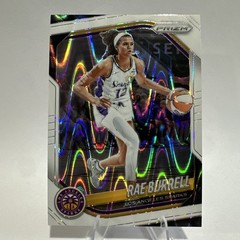 2025 Panini WNBA Prizm – Rae Burrell #25 White Seismic Prizm