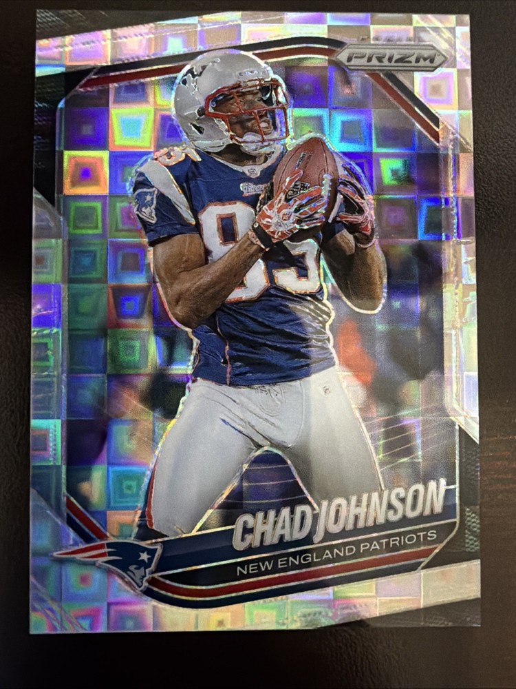 Chad Johnson 2025 Panini Prizm Pandora /400 Card #180 Patriots