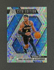 24-25 Panini Mosaic- City Edition Shai Gilgeous-Alexander #289 Fast Break Silver