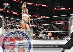 *READY TO SHIP* Liv Morgan – 2026 WWE Topps NOW® – Card 17