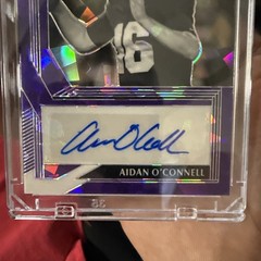 2022 Leaf Pro Set Metal – Aidan O&rsquo;Connell #PA-AO1 Purple Crystals /20 (AU, RC)
