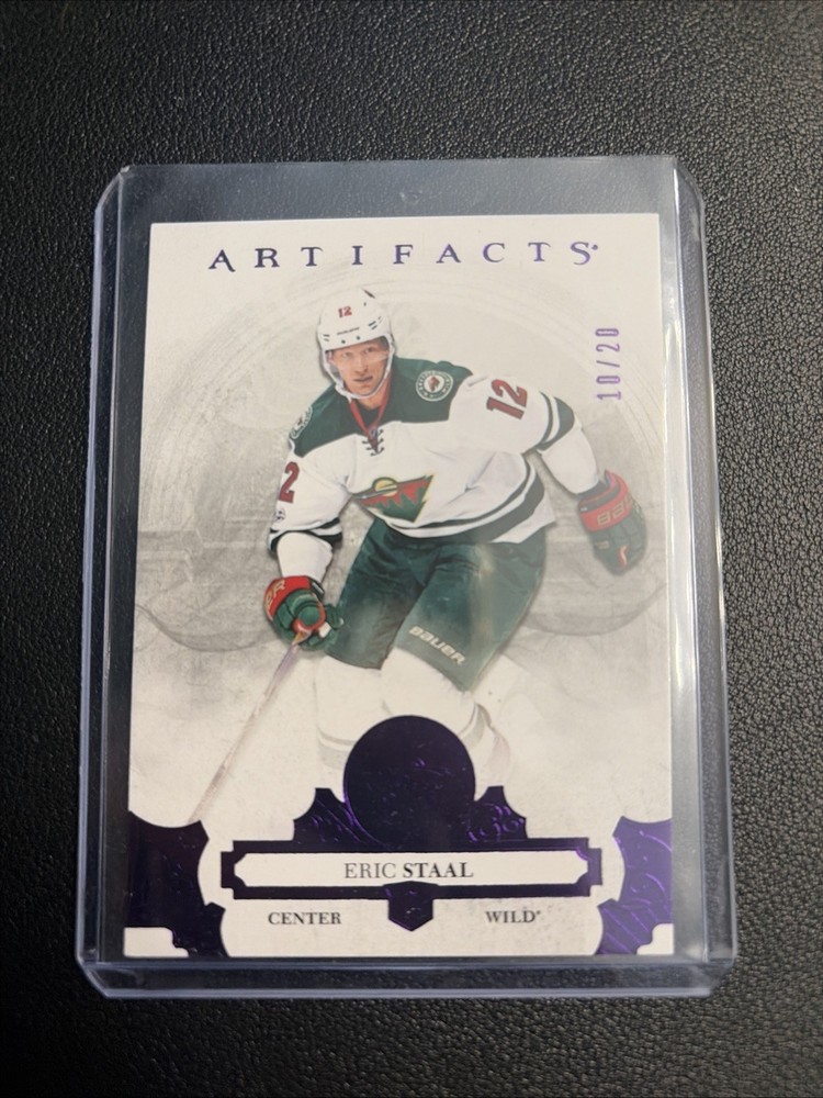 2017-18 Upper Deck Artifacts #3 Eric Staal Purple /20