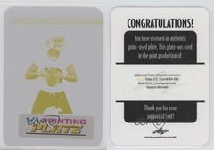 2023 Leaf Flash Printing Plate Yellow 1/1 Stetson Bennett IV Rookie Auto RC s5q