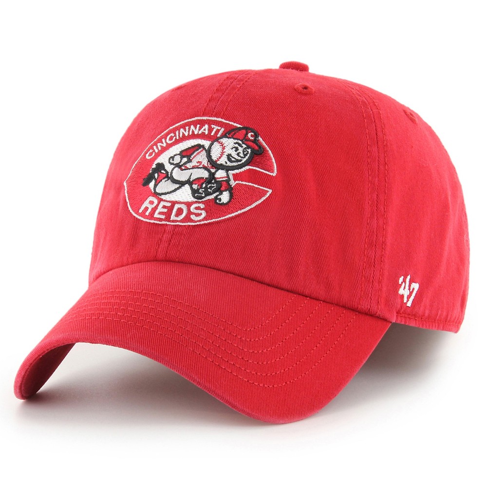 Men&rsquo;s &rsquo;47 Red Cincinnati Reds Cooperstown Collection Franchise Fitted Hat