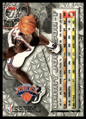 1996-97 Fleer Metal #196 Larry Johnson New York Knicks basketball card