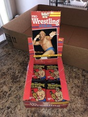 WWF Pro Wrestling Stars (Topps, 1985) Box with 11 Sealed Packs – WWE Wrestling