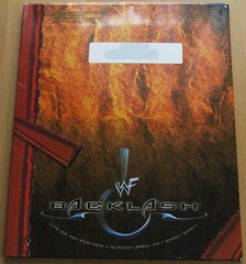 WWF / WWE 2000 – BACKLASH – POSTER & ADVERTISING MEDIA KIT – Chris Jericho