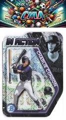 2025 Bowman Draft #BIA-4 Charlie Condon Bowman In Action Mojo Refractor