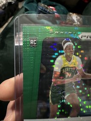 2025 Panini Prizm Dominique Malonga #TB-DM Green Pulsar RC Auto /25