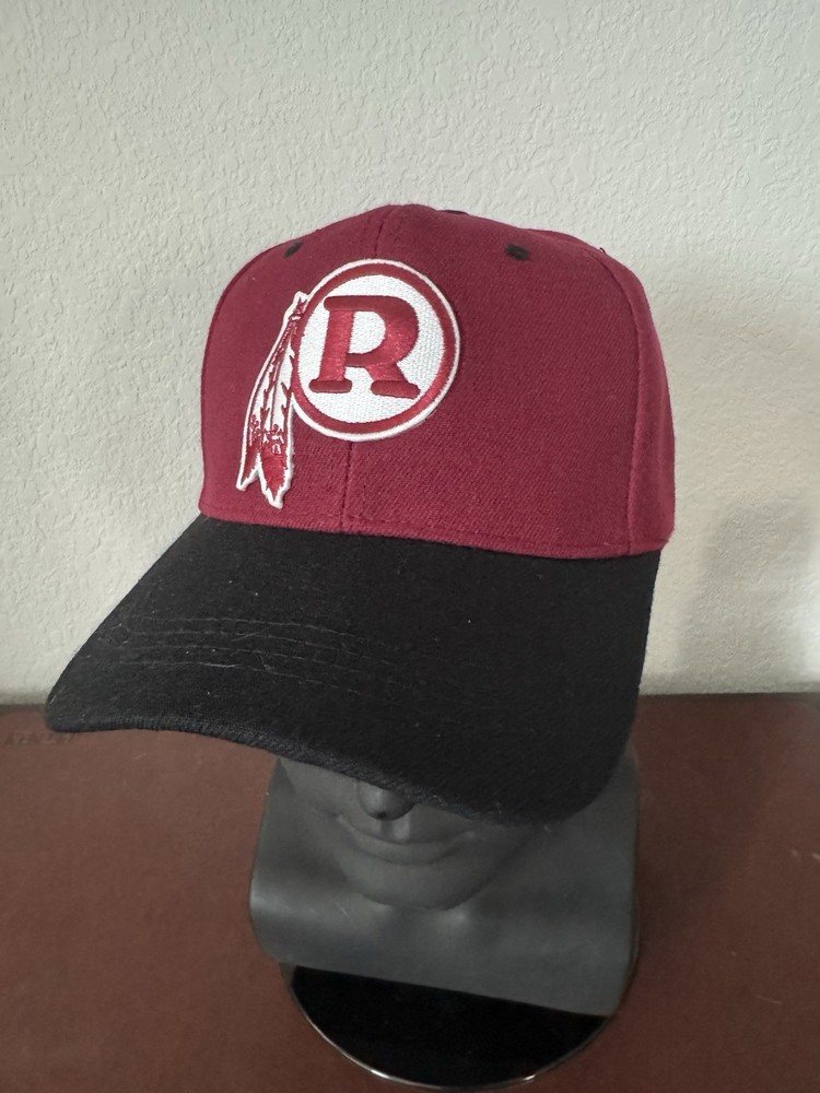 Retro Throwback Washington Redskins R Helmet Logo Adult Adjustable Strap Hat NEW