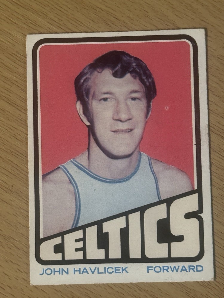 Topps 1972-73 John Havlicek #110 Boston Celtics Basketball Card Vintage NBA