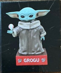 GROGU STAR WARS Washington Nationals SGA Bobblehead 5/02/26 NIB