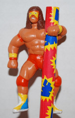 Vintage 1990 WWE WWF PVC Figure Pencil Huggers Titan Sports Lot of 3 Pre-owned.