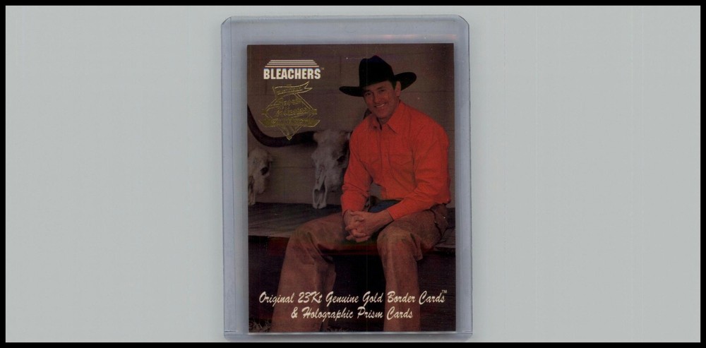 1993 Bleachers Nolan Ryan Promos #NNO Western Clothing- National Gold Foil