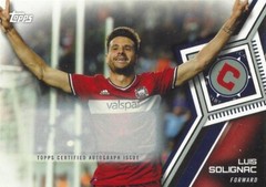 2018 Topps Major League Soccer Base Autograph (#21 – #30) Missing Signature MLS