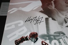 Wayne Gretzky Autographed 16×24 “Sault Ste. Marie Greyhounds” UDA 19/99