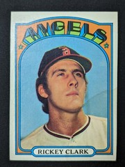 1972 Topps #462 Rickey Clark Anaheim Angels