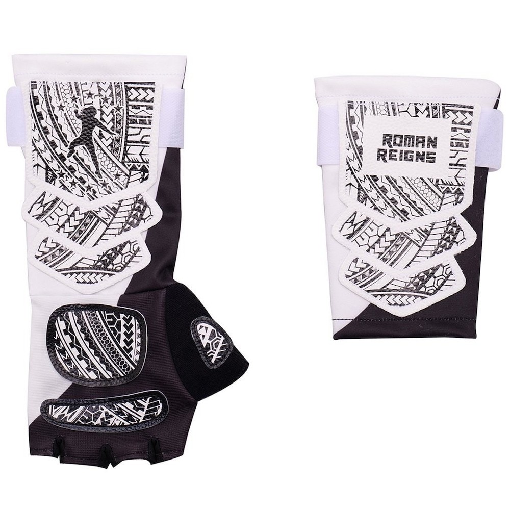 Roman Reigns Black and White Replica Glove & Wrist Sleeve Set — Officially…
