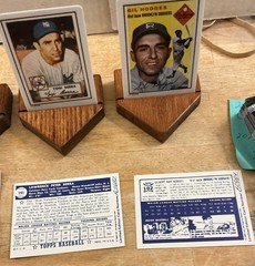 Topps Baseball&rsquo;s Dream Team 1990 MLB Porcelain Card Lot (6)