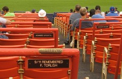 Shea Stadium NY METS Field Level seat Rail name plate season ticket holder PICK1
