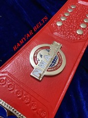 NWA Television heavyweight Championship Belt ,4mm Zinc,Nikal Plated,real Leather
