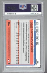 2019 Topps Update #US1 Vladimir Guerrero Jr. PSA 9 ROOKIE RC