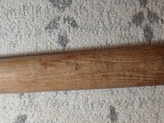 30&Prime; 1960s Old Vintage Yogi Berra Baseball Bat New York Yankees Joseph Kren Bat
