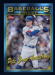 2024 TOPPS Finest What If 1993 Rookie RC- PETE CROW-ARMSTRONG (Bunt Digital card