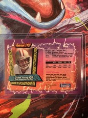 1995 Topps Finest Steve Young Boosters With Coating #175!