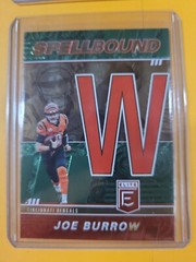 2022 Panini Donruss Elite Joe Burrow Spellbound Set Green Cincinnati Bengals