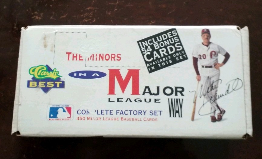 1991 CLASSIC BEST Minor League Factory Set 450 ct (box shows wear and is opened)