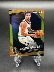 2024 Panini Prizm Black Michael Porter Jr. #40 True Gold Prizm SSP /10 Nuggets