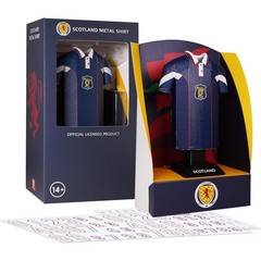 Retro Scotland Metal Football Shirt Personalised 1996/98 Home Kit Alloy Shirt