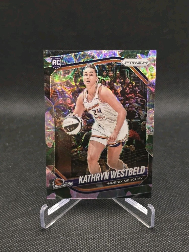 2025 Panini Prizm WNBA #29 Kathryn Westbeld RC FOTL Lotus Flower Prizm /3 Rookie