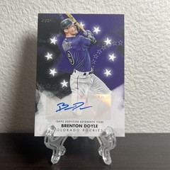 2024 Topps Series 1 Brenton Doyle #BSA-BDO Auto Baseball Stars Rockies