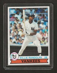 1979 Topps Willie Randolph New York Yankees #250