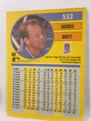 1991 Fleer #552 George Brett Kansas City Royals HOF