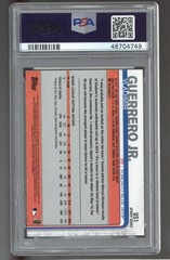 2019 Topps Update #US1 Vladimir Guerrero Jr. PSA 9 ROOKIE RC