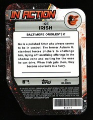 Ike Irish 2025 Bowman Draft – Bowman in Action #BIA-17