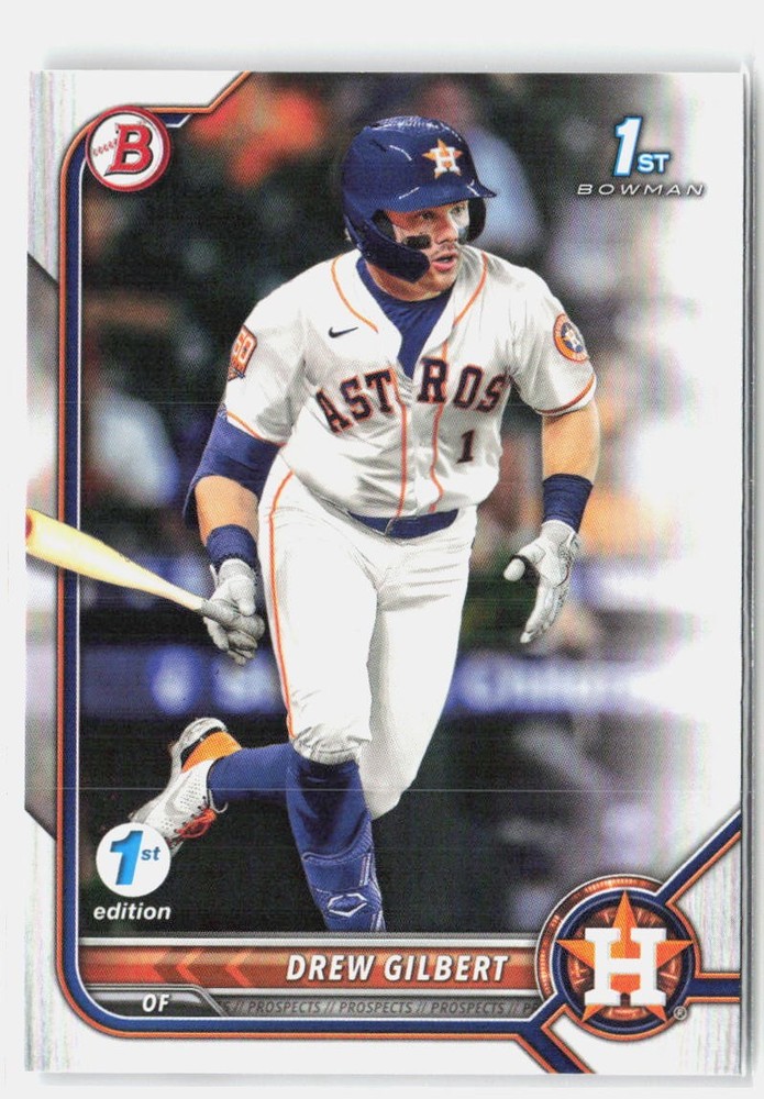 2022 Bowman Draft 1st Edition #BD-152 Drew Gilbert