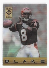 1995 Collector&rsquo;s Edge Black Label Quantum Motion Promos #2 Jeff Blake Bengals