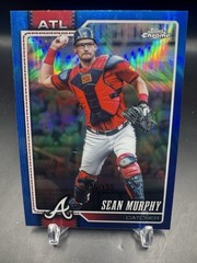 2026 Topps Chrome SEAN MURPHY BLUE Ray Wave Parallel 038/150 BRAVES #212