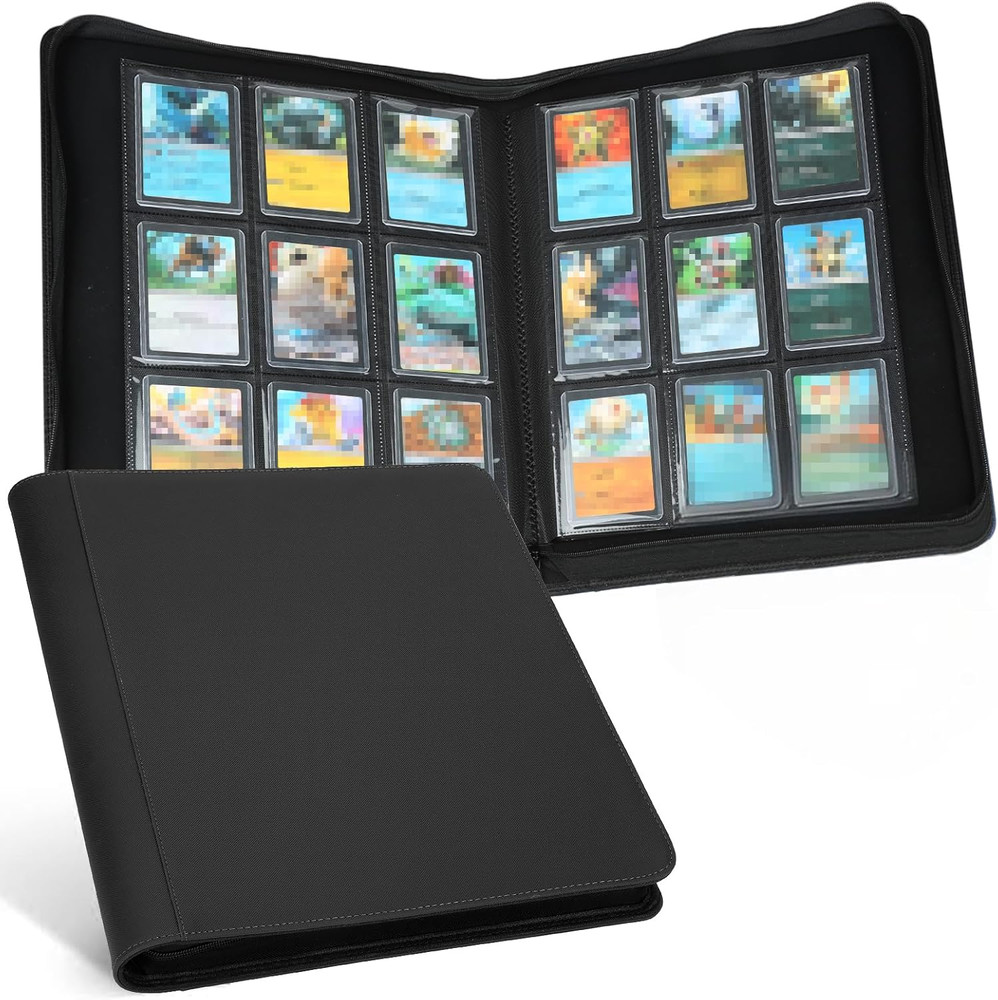 Toploader Binder Holds 288 Toploaders 9 Pocket Top Loader Binders Double Sided